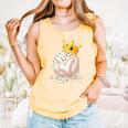 Baseball Drip Ice Cream Crown Melt Graphic Comfort Colors Tank Top Grey