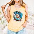 Baseball Drip Ice Cream Sprinkless Glove Boy Kid Comfort Colors Tank Top Grey