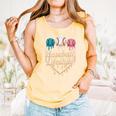 Baseball Drip Icecream Comfort Colors Tank Top Grey
