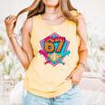 Baseball Drip Jersey Number 67 For Players & 67th Birthday Premium Tri-Blend Comfort Colors Tank Top Grey Baseball Drip Jersey Number 67 For Players & 67th Birthday Premium Tri-Blend Comfort Colors Tank Top Grey