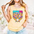 Baseball Drip Number 67 Ice Cream Home Plate Drip Comfort Colors Tank Top Grey