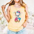 Baseball Drip Number 67 Six Seven Meme Ice Cream Dripping Comfort Colors Tank Top Grey