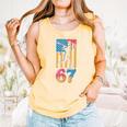 Baseball Drip USA Flag 67 Player 67th Birthday Ice Cream 67 Comfort Colors Tank Top Grey Baseball Drip USA Flag 67 Player 67th Birthday Ice Cream 67 Comfort Colors Tank Top Grey