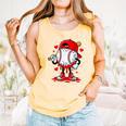 Baseball Drip Valentines Comfort Colors Tank Top Grey Baseball Drip Valentines Comfort Colors Tank Top Grey