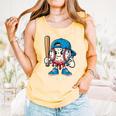 Baseball Drippy Style Apparel For Boys Youth Cool Baseball Comfort Colors Tank Top Grey Baseball Drippy Style Apparel For Boys Youth Cool Baseball Comfort Colors Tank Top Grey