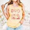 Baseball Game Day Coquette Game Day Baseball Comfort Colors Tank Top Grey