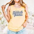 Baseball Grandma Graphic Comfort Colors Tank Top Grey Baseball Grandma Graphic Comfort Colors Tank Top Grey