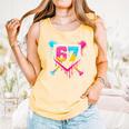 Baseball Ice Cream Drip 67 Meme Six Seven 67th Birthday Comfort Colors Tank Top Grey