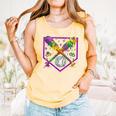 Baseball Ice Cream Drip Boys Mardi Gras Carnival Party Mask Comfort Colors Tank Top Grey Baseball Ice Cream Drip Boys Mardi Gras Carnival Party Mask Comfort Colors Tank Top Grey