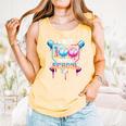 Baseball Ice Cream Drip I Hit 100 Days Of School Boys Kids Comfort Colors Tank Top Grey