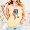 Baseball Ice Cream Drip Home Plate Glove Respect Drip 2 Side Comfort Colors Tank Top Grey Baseball Ice Cream Drip Home Plate Glove Respect Drip 2 Side Comfort Colors Tank Top Grey