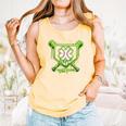 Baseball Icecream St Patrick's Day Lucky Charm Shamrock Drip Comfort Colors Tank Top Grey Baseball Icecream St Patrick's Day Lucky Charm Shamrock Drip Comfort Colors Tank Top Grey