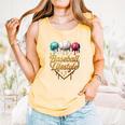 Baseball Lifestyle Drip Comfort Colors Tank Top Grey