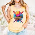 Baseball Lifestyle Drip Icecream Comfort Colors Tank Top Grey