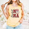 Baseball Mama Baseball Mom Game Day Senior Night Comfort Colors Tank Top Grey