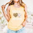 Baseball Mama For Baseball Mom Leopard Game Day Comfort Colors Tank Top Grey