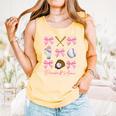 Baseball Mimi Era Bows Baseball Mom Women Comfort Colors Tank Top Grey