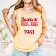 Baseball Mom Since 1981 Comfort Colors Tank Top Grey