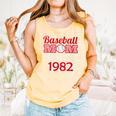 Baseball Mom Since 1982 Comfort Colors Tank Top Grey