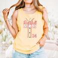 Baseball Mom 24 Number 24 Jersey Team Numbered Jersey Comfort Colors Tank Top Grey