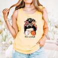 Baseball Mom Basketball Mom Of Both Messy Bun Mother's Day Comfort Colors Tank Top Grey Baseball Mom Basketball Mom Of Both Messy Bun Mother's Day Comfort Colors Tank Top Grey