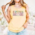 Baseball Mom Bleached Messy Bun Game Day Comfort Colors Tank Top Grey Baseball Mom Bleached Messy Bun Game Day Comfort Colors Tank Top Grey