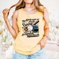 Baseball Mom My Boy Might Not Always Swing But I Do Comfort Colors Tank Top Grey