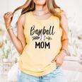 Baseball Mom Cute Arrow Father's Mother's Xmas Day Comfort Colors Tank Top Grey