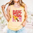 Baseball Mom Game Day Trendy Pink Leopard Mama Premium Comfort Colors Tank Top Grey