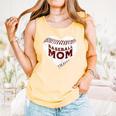 Baseball Mom Heart Love Mother's Day Game Day Support Comfort Colors Tank Top Grey