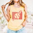 Baseball Mom Homerun Best Mom Sport Player Comfort Colors Tank Top Grey