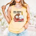 Baseball Mom Hot Mess Always Stressed Baseball Mama Comfort Colors Tank Top Grey