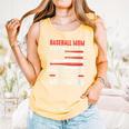 Baseball Mom Inside Us All There Lives a Zombie Sport Comfort Colors Tank Top Grey