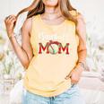 Baseball Mom Leopard Game Day Mom Life Mother's Day Comfort Colors Tank Top Grey Baseball Mom Leopard Game Day Mom Life Mother's Day Comfort Colors Tank Top Grey