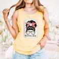 Baseball Mom Messy Bun Hair Player Mom Comfort Colors Tank Top Grey Baseball Mom Messy Bun Hair Player Mom Comfort Colors Tank Top Grey