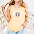 Baseball MOM Mother's Day Baseball Game Cheer Mom Comfort Colors Tank Top Grey