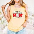 Baseball Mom Mother's Day For Mom Game Day Outfit Comfort Colors Tank Top Grey