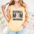 Baseball Mom Not Like a Normal Mom Baseball Mama Comfort Colors Tank Top Grey