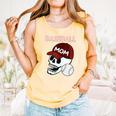 Baseball Mom Skull Sports Skeleton Comfort Colors Tank Top Grey Baseball Mom Skull Sports Skeleton Comfort Colors Tank Top Grey