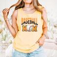 Baseball Mom Sports Orange Comfort Colors Tank Top Grey Baseball Mom Sports Orange Comfort Colors Tank Top Grey