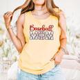 Baseball Mom Sporty Humor Comfort Colors Tank Top Grey Baseball Mom Sporty Humor Comfort Colors Tank Top Grey