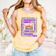 Baseball Mom Traits For Great Mothers Grey And Purple Comfort Colors Tank Top Grey Baseball Mom Traits For Great Mothers Grey And Purple Comfort Colors Tank Top Grey