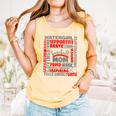 Baseball Mom Traits For Great Mothers Grey And Red Comfort Colors Tank Top Grey