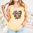 Baseball Mom Valentine Leopard Heart Softball Mother's Day Comfort Colors Tank Top Grey Baseball Mom Valentine Leopard Heart Softball Mother's Day Comfort Colors Tank Top Grey