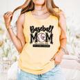 Baseball Mom Varsity Baseball Mama Cute Mother's Day Comfort Colors Tank Top Grey Baseball Mom Varsity Baseball Mama Cute Mother's Day Comfort Colors Tank Top Grey