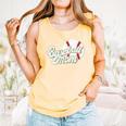 Baseball Mom's Favorite Game Day Premium Comfort Colors Tank Top Grey Baseball Mom's Favorite Game Day Premium Comfort Colors Tank Top Grey