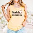 Baseball Nana Women BallPark Nana Baseball Mom Mother's Day Comfort Colors Tank Top Grey