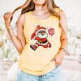 Baseball Santa 67 Baseball Christmas Pajamas Xmas Men Boy 67 Comfort Colors Tank Top Grey