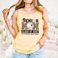 Baseball Senior Class Of 2027 Senior 2027 Graduation Women Comfort Colors Tank Top Grey Baseball Senior Class Of 2027 Senior 2027 Graduation Women Comfort Colors Tank Top Grey