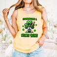 Baseball St Patrick's Day Irish Shamrock Trendy Comfort Colors Tank Top Grey